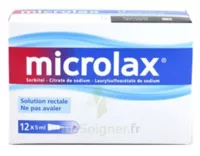 Microlax Sorbitol Citrate Et Laurilsulfoacetate De Sodium S Rect En Récipient Unidose 12récip-unidoses-can/5ml à Hayange